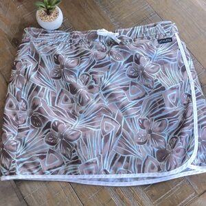 Athleta SKORT Tie Waist*Key pocket #32123 NWOT Board Shorts Lgth14” HAWAII…